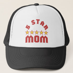 Boné Premie a Mãe com 5 Estrelas