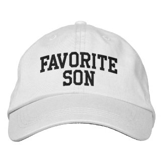 Boné Presente de aniversário engraçado do filho favorit