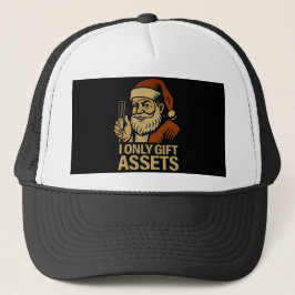 Boné Presente de Ativos Apenas™ Crypto Festa de Natal W