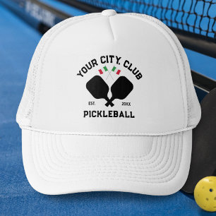 Boné Presente de Equipe do Clube de Pickleball Bandeira