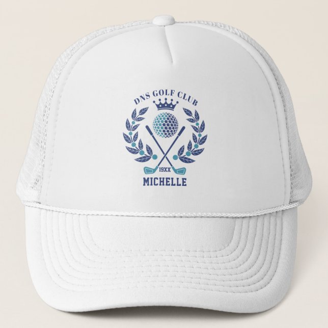 Boné Presente de Golfe Personalizado para Mulheres e Ho (Frente)