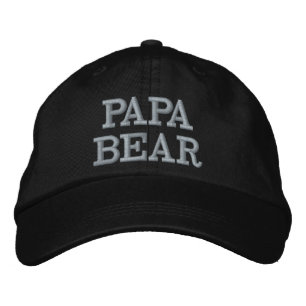 Boné Presente do dia do pai do chapéu do urso da pap
