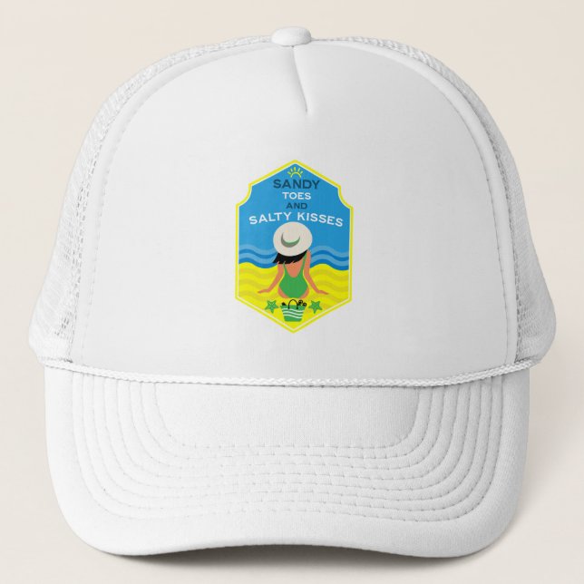 Boné Presente Essencial de Verão para a Praia (Frente)