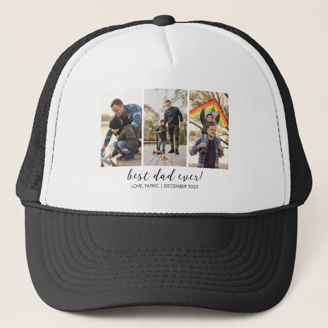 Boné Presente Memorável Melhor Pai de Todos com Múltipl (Frente)