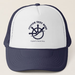 Boné Presente Náutico de Barco de Capitão Personalizado