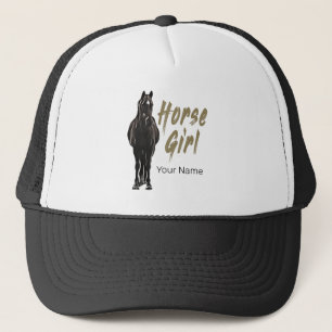 Boné Presente Para Menina De Cavalo Para Amantes De Fér