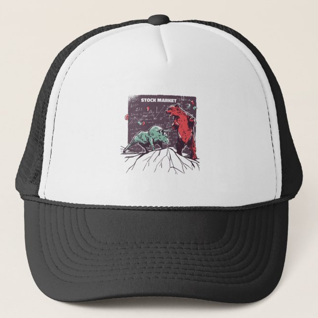 Boné Presente para os negociantes de touro e urso (Frente)