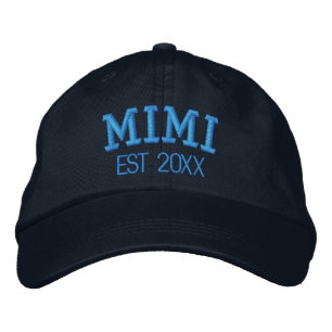 Boné Presente Personalizado da Vovó Mimi com Texto Cust