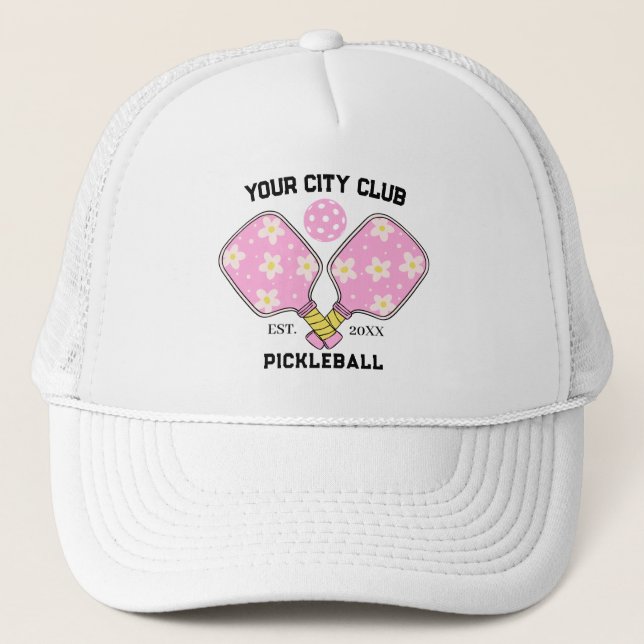 Boné Presente Personalizado de Pickleball para Equipe d (Frente)