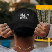Presente Personalizado Disc Golf Chain Boss