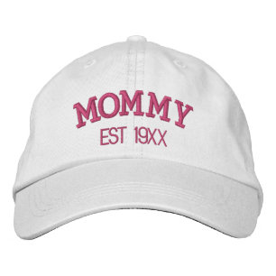 Boné Presente Personalizado do Dia das Mães Mamãe Texto