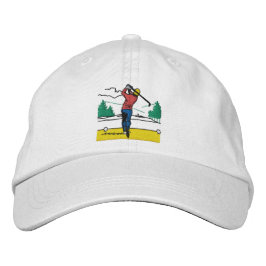 Boné Presente personalizado oscilando golfe no clássico