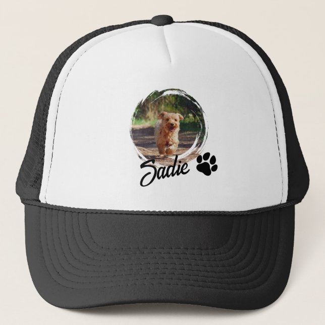 Boné Presente Personalizado para Amantes de Cães - Foto (Frente)