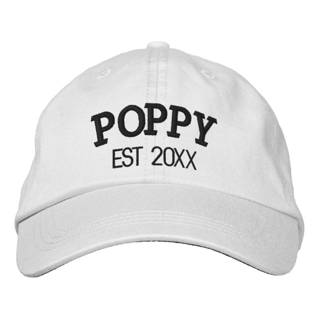 Boné Presente Personalizado para Avô com Nome ou Texto  (Frente)