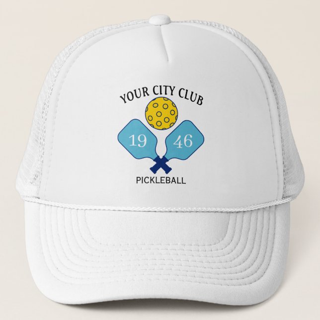 Boné Presente Personalizado para Jogador de Pickleball  (Frente)