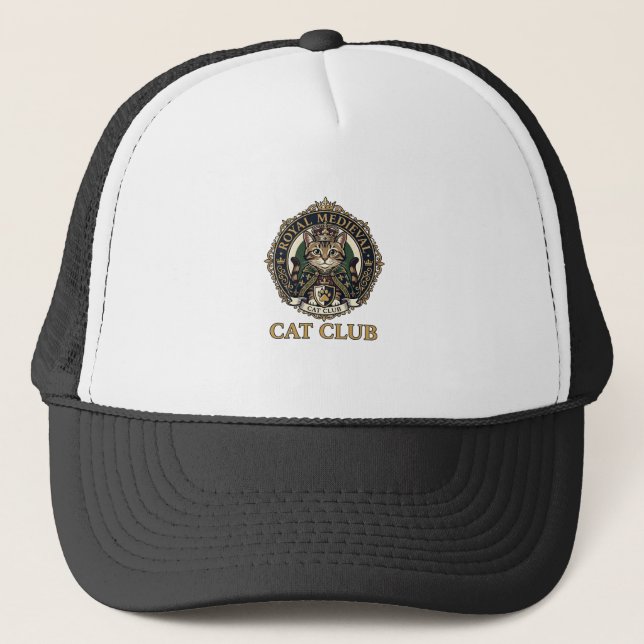 Boné Presente Real Medieval Gato Pai Idéia - Clube Real (Frente)