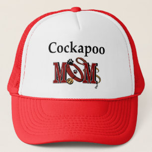 Boné Presentes da mãe no cão Cockapoo