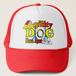 Boné Presentes de Agilidade da Apso Lhasa