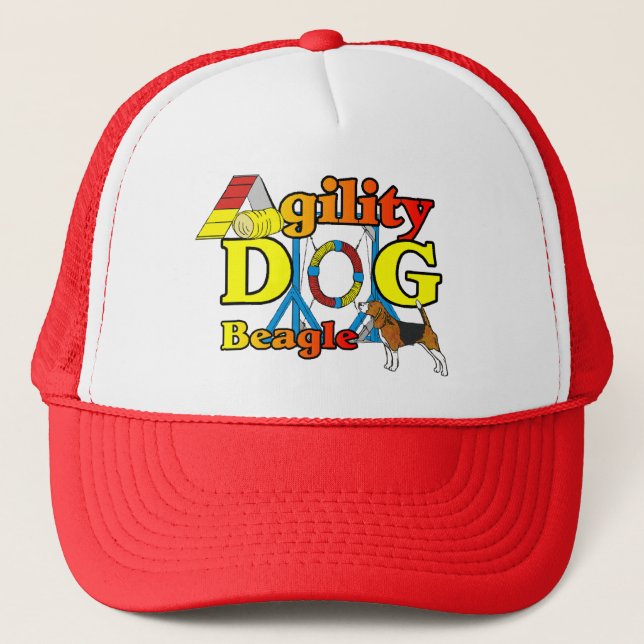 Boné Presentes de Agilidade de Beagle (Frente)