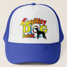 Presentes de agilidade na Saluki