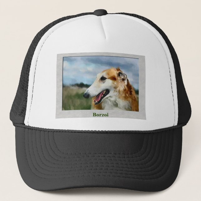 Boné Presentes de Arte Borzoi (Frente)