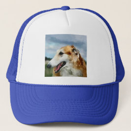 Boné Presentes de Arte Borzoi
