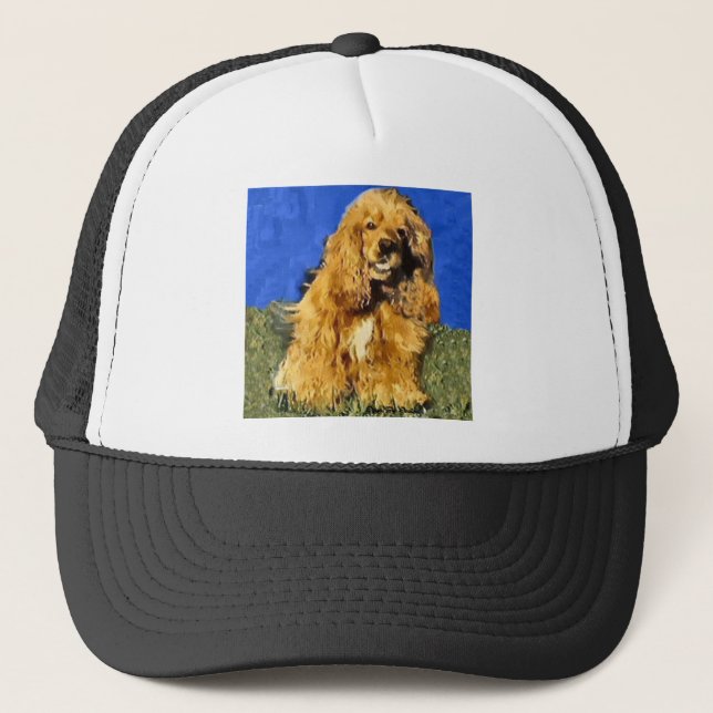 Boné Presentes de Cocker Spaniel (Frente)