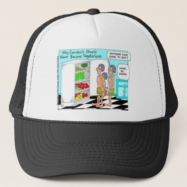 Boné Presentes de Desenhos Engraçados e Excêntricos de  (Frente)