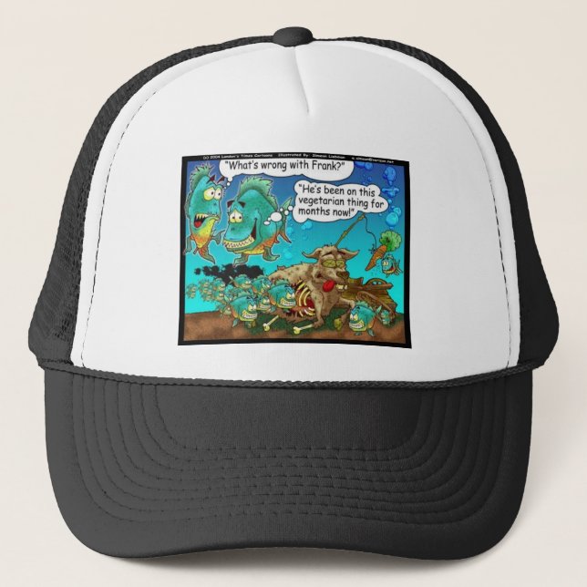 Boné Presentes de Desenhos Engraçados e Excêntricos de  (Frente)