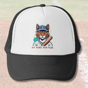 Boné Presentes de Gato legal para Jogadores de Beisebol