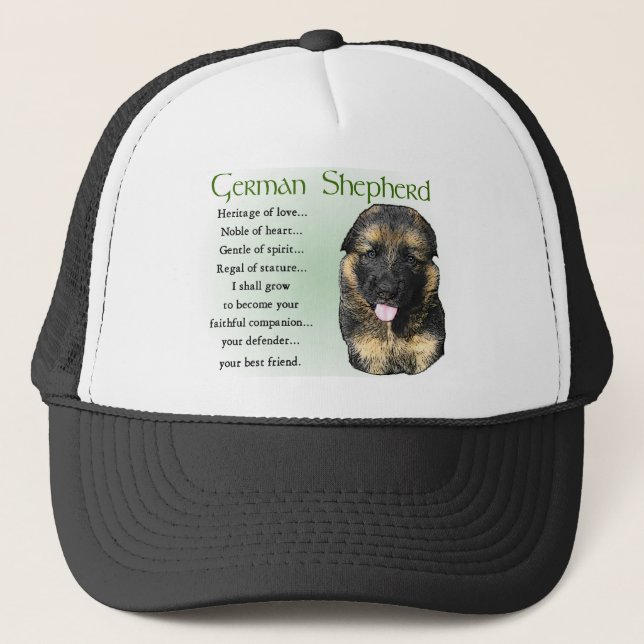 Boné Presentes de german shepherd (Frente)