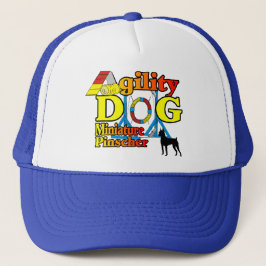 Boné Presentes de Miniatura_Pinscher_Agilidade