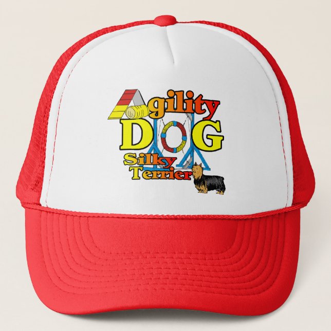 Boné Presentes de Sensível_Terrier_Agilidade (Frente)