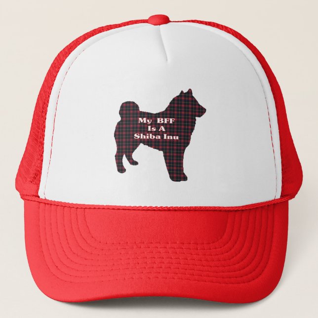 Boné Presentes de Shiba Inu BFF (Frente)