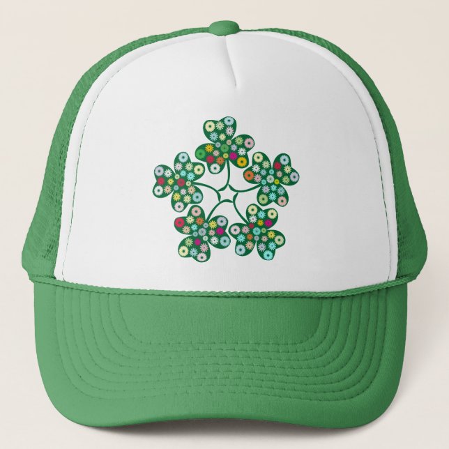 Boné Presentes do dia de St Patrick: O Shamrock. (Frente)