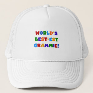 Boné Presentes do Melhor-est Grammie do mundo brilhante