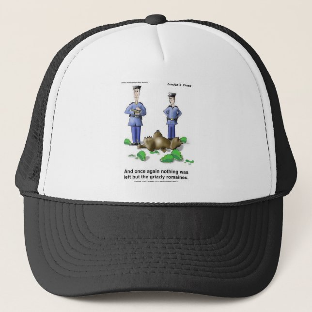 Boné Presentes e Camisetas de Cartoons Cinzentos Romeno (Frente)
