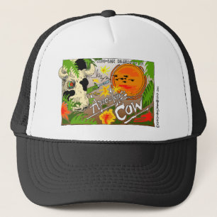 Boné Presentes Engraçados Apocalypse Cow Camisetas Cart
