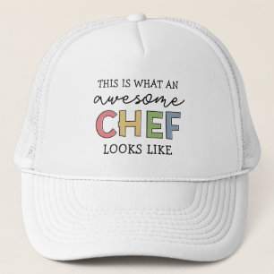 Boné Presentes incríveis de chef   Melhor Chef Engraçad