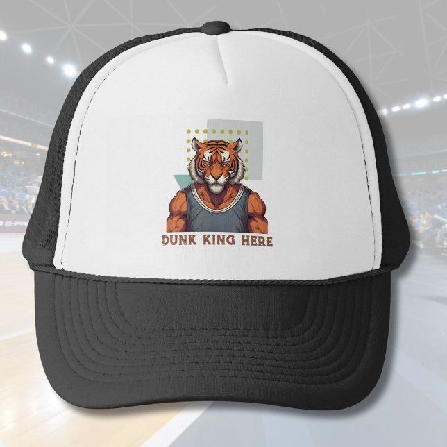 Boné Presentes legal para jogadores de basquetebol (Cool Tiger Gifts for Basketball Lovers Coach Fans)