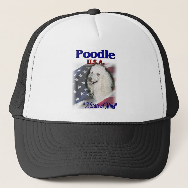 Boné Presentes para Amantes de Poodles (Frente)