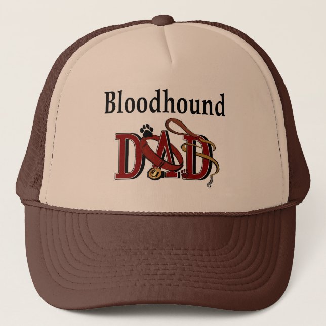 Boné Presentes para Pai Bloodhound (Frente)