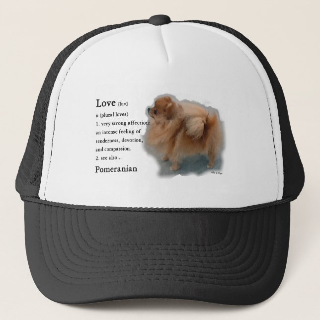 Boné Presentes Pomeranianos (Frente)
