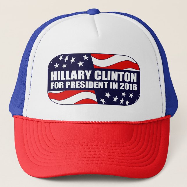 Boné Presidente 2016 de Hillary Clinton (Frente)