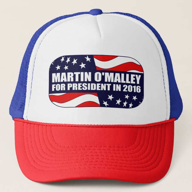 Boné Presidente 2016 de Martin O'Malley (Frente)