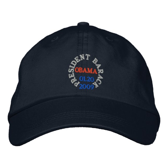 BONÉ PRESIDENTE BARACK OBAMA INAUGURATION HAT (Frente)