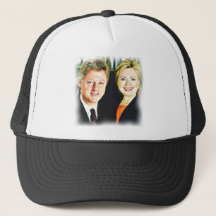 Boné Presidente Bill Clinton e Presidente Hillary Clint