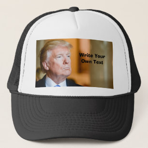 Boné Presidente Donald Trump - escreva seu próprio