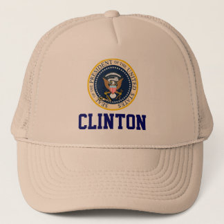 Boné Presidentes Selo Chapéu de Bill Clinton