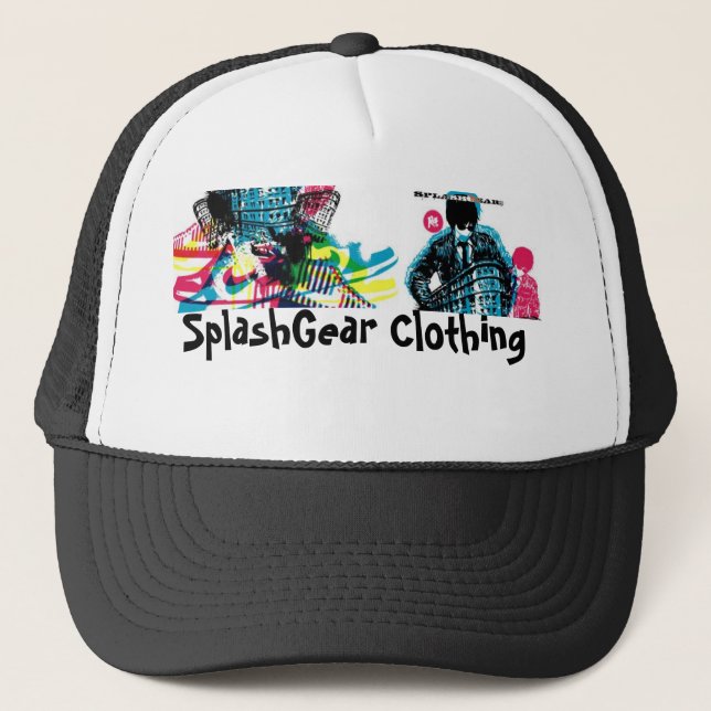 Boné Pressão de SplashGear para trás (Frente)